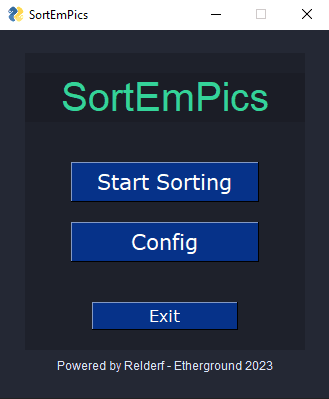Image sorting app